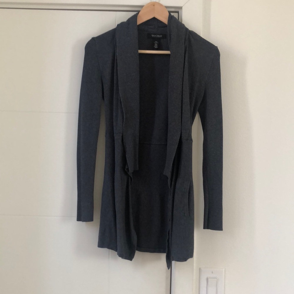 White House Black Market - Gray cardigan